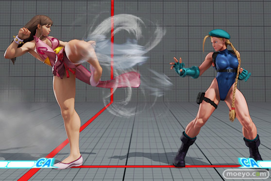 ストリートファイターVの春麗とキャミィのおっぱい画像10