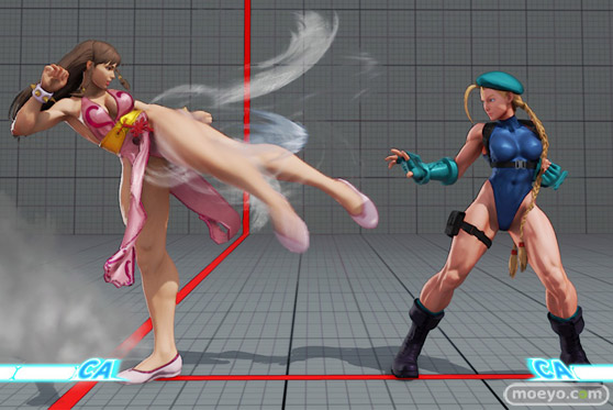 ストリートファイターVの春麗とキャミィのおっぱい画像11