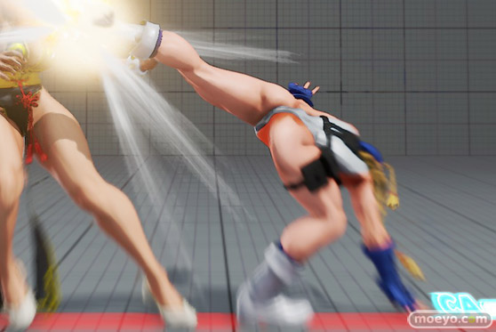 ストリートファイターVの春麗とキャミィのおっぱい画像16