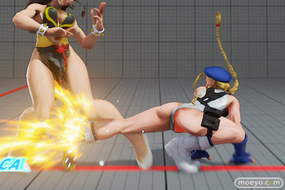 ストリートファイターVの春麗とキャミィのおっぱい画像17