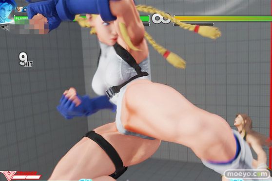 ストリートファイターVの春麗とキャミィのおっぱい画像18