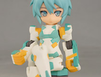 脚も組めちゃう可動を80mmのサイズに凝縮！武装美少女コレクションフィギュア「デスクトップアーミー B-101s シルフィーシリーズ」素体レビュー