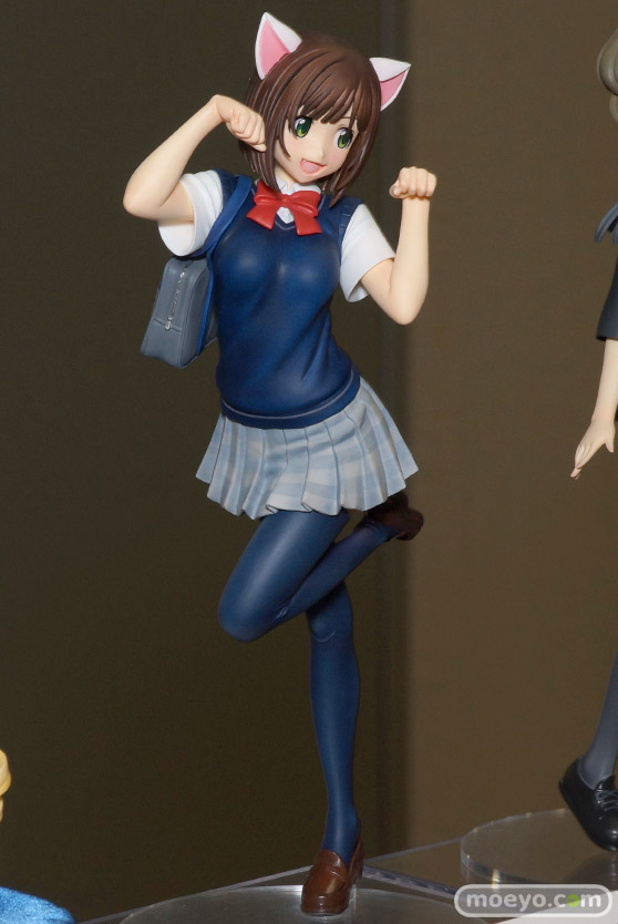ウェーブのドリームテック アイドルマスター シンデレラガールズ 前川みく【制服Ver.】の新作フィギュアサンプル画像02