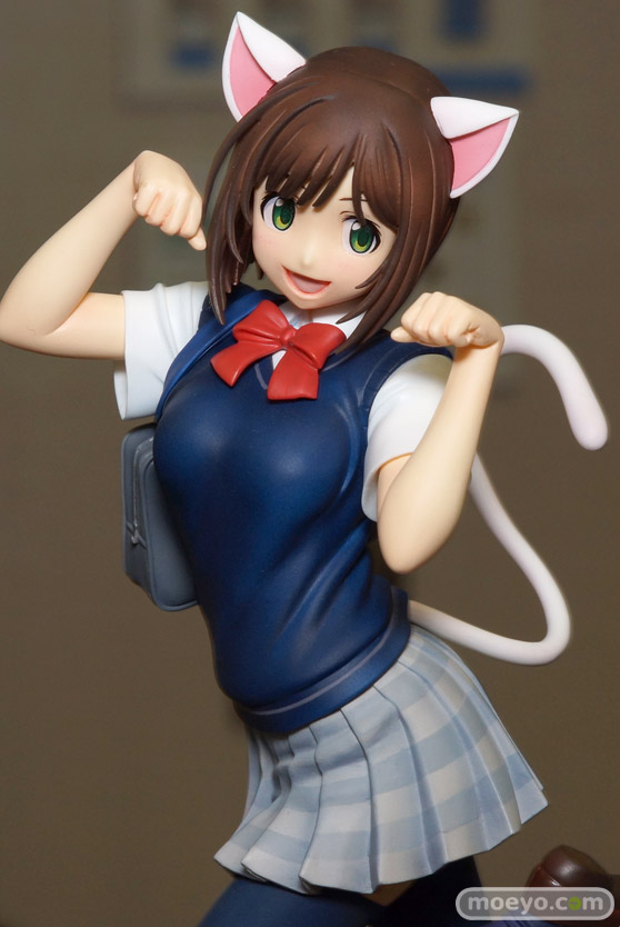 ウェーブのドリームテック アイドルマスター シンデレラガールズ 前川みく【制服Ver.】の新作フィギュアサンプル画像05