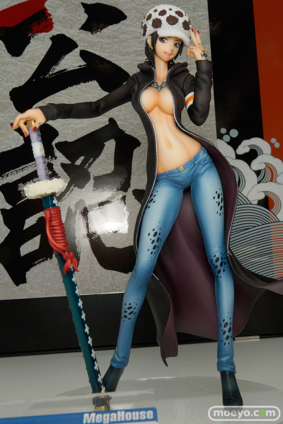 メガハウスのPortrait.Of.Piratesワンピース I.R.O トラファルガー・ローの新作フィギュアサンプル画像01