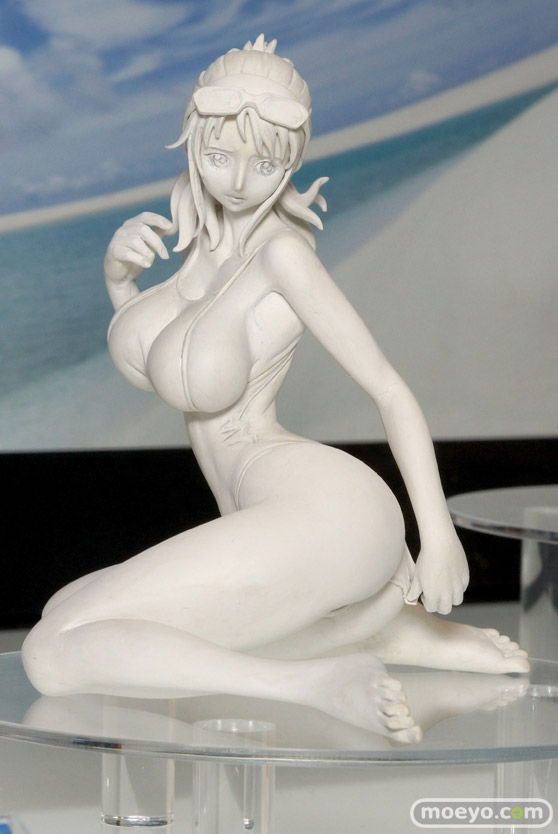 メガハウスのPortrait.Of.Pirates ワンピース LIMITED EDITION　たしぎVer.BBの新作フィギュア無彩色サンプル画像02