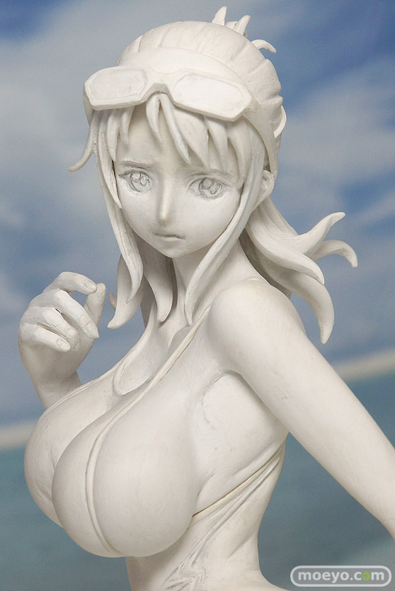 メガハウスのPortrait.Of.Pirates ワンピース LIMITED EDITION　たしぎVer.BBの新作フィギュア無彩色サンプル画像05