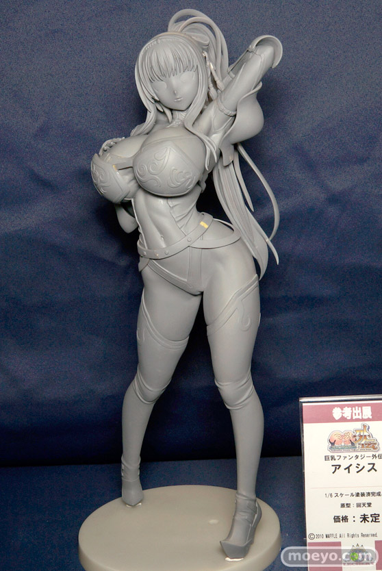 レチェリーの巨乳ファンタジー外伝 アイシスの新作フィギュア無彩色サンプル画像01