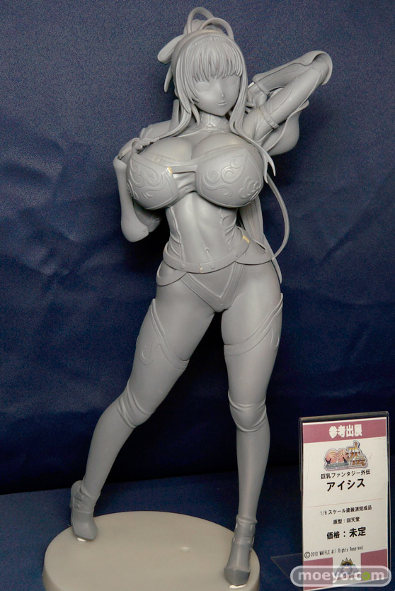 レチェリーの巨乳ファンタジー外伝 アイシスの新作フィギュア無彩色サンプル画像02