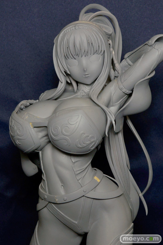 レチェリーの巨乳ファンタジー外伝 アイシスの新作フィギュア無彩色サンプル画像05