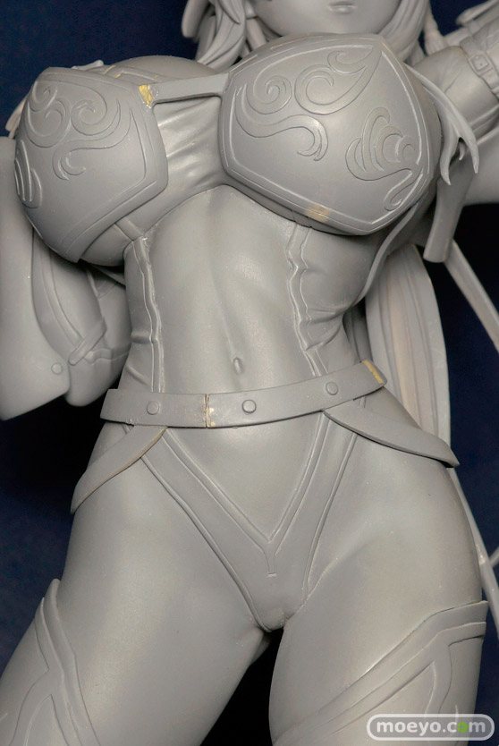 レチェリーの巨乳ファンタジー外伝 アイシスの新作フィギュア無彩色サンプル画像07