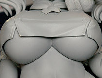 トイズワークス新作フィギュア「すーぱーぽちゃ子 -パティシエver.-」の無彩色サンプルが展示！【2016冬合同展示会】