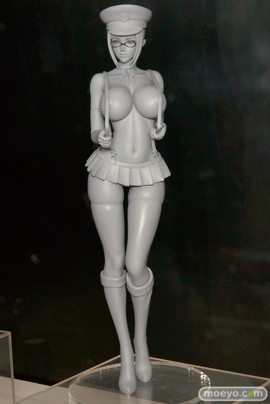 スカイチューブの監獄学園 白木芽衣子の新作フィギュア無彩色サンプル画像02