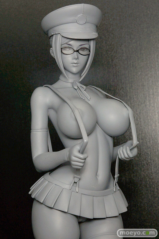 スカイチューブの監獄学園 白木芽衣子の新作フィギュア無彩色サンプル画像04