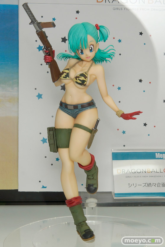 メガハウスのドラゴンボールギャルズ ブルマ アーミーVer.の新作フィギュア彩色サンプル画像01
