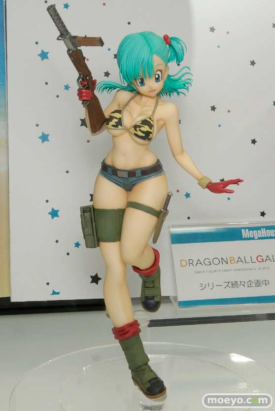 メガハウスのドラゴンボールギャルズ ブルマ アーミーVer.の新作フィギュア彩色サンプル画像02