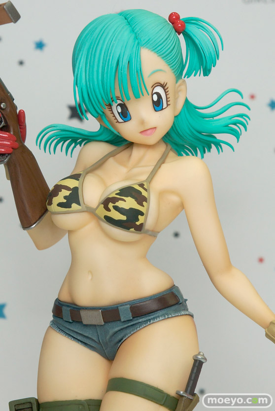 メガハウスのドラゴンボールギャルズ ブルマ アーミーVer.の新作フィギュア彩色サンプル画像04
