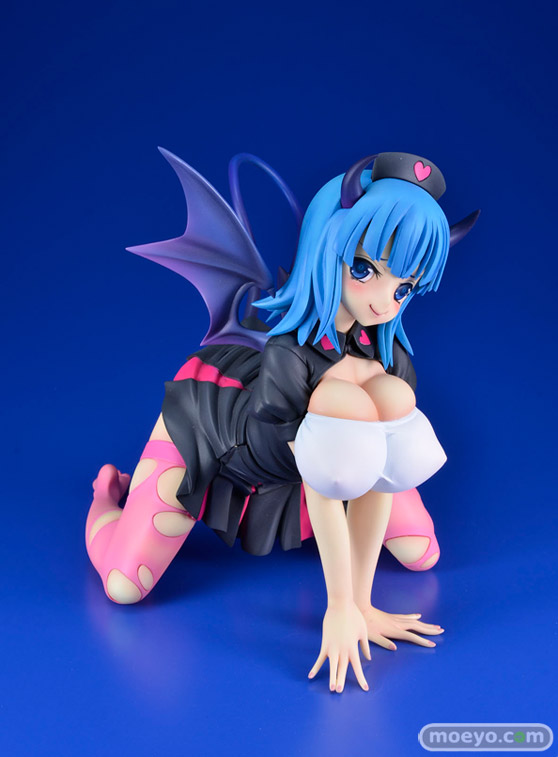 Q-sixの献血悪魔 赤音 BlackDevil ver.の新作フィギュア彩色サンプル画像01