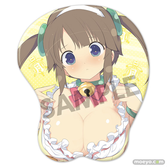 閃乱カグラ 美野里 おっぱいマウスパッド B2タペストリー＆フラットタイプクッション付限定版のサンプル画像01