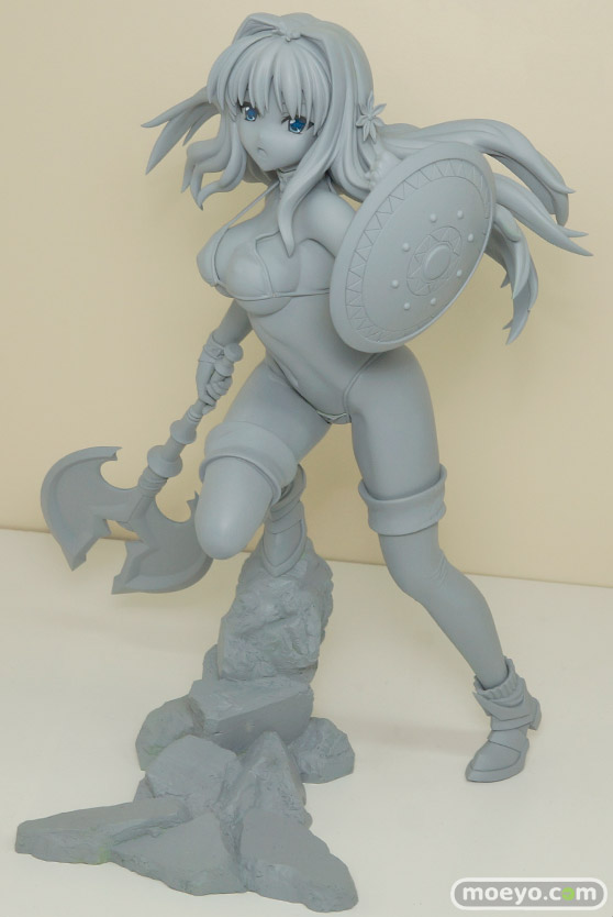 コトブキヤのToHeart2 ダンジョントラベラーズ ファイターささらの新作フィギュア無彩色サンプル画像03