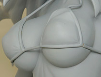 極小ビキニ姿！コトブキヤ新作フィギュア「4-Leaves ToHeart2 ダンジョントラベラーズ ファイターささら」無彩色サンプルが展示！【WF2016冬】