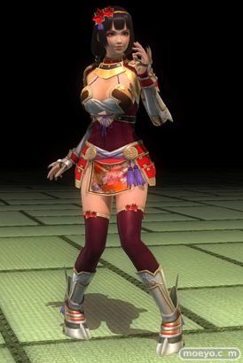 DEAD OR ALIVE 5 Last Roundの新キャラ井伊直虎のエロ顔とコスチューム画像01