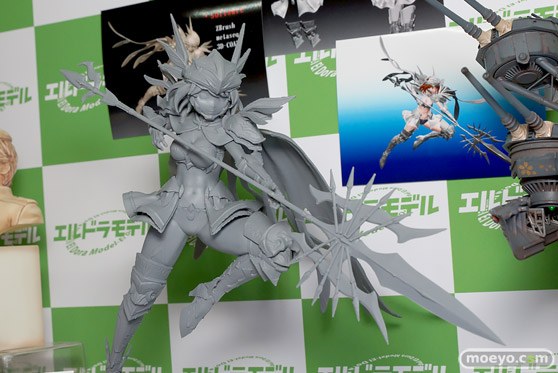 ワンダーフェスティバル 2016［冬］のエルドラモデルの新作ガレージキット画像　涼風青葉　山城改　ジータ（ヴァルキュリア）　 03