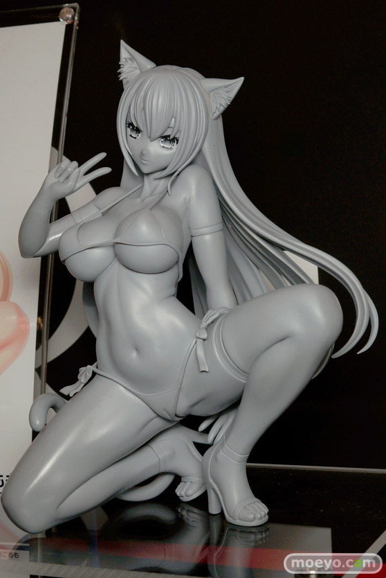 Q-sixの仮）ヒョウ柄ビキニちゃんの新作フィギュア原型サンプル画像03