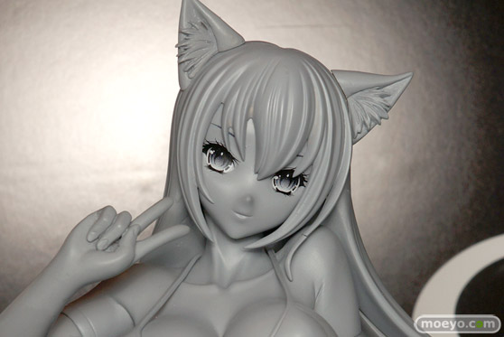 Q-sixの仮）ヒョウ柄ビキニちゃんの新作フィギュア原型サンプル画像05