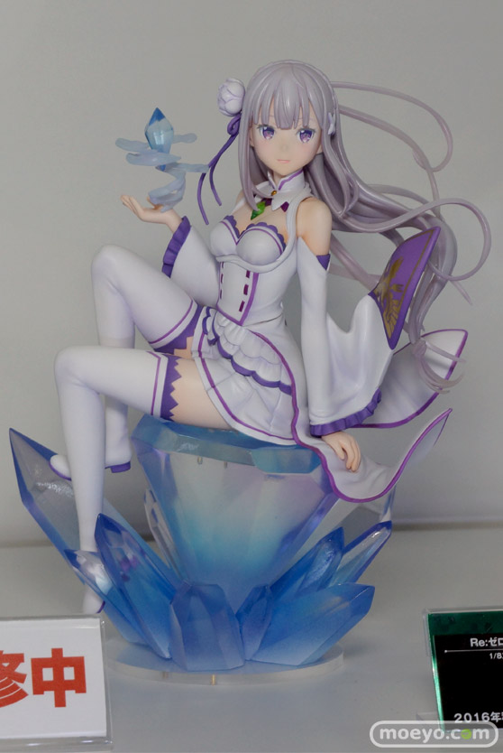 コトブキヤのRe：ゼロから始める異世界生活 エミリアの新作フィギュアサンプル画像02