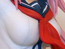 原型制作は小川陽三さん！ウェーブ新作フィギュア「蒼の彼方のフォーリズム 倉科明日香」彩色サンプルが展示！【アニメジャパン2016】