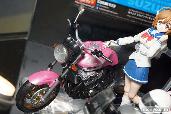 バンダイのS.H.フィギュアーツ 鈴乃木凜(ライダースーツ)＆GSX 400S KATANA 『ばくおん！』の新作フィギュアサンプル画像11