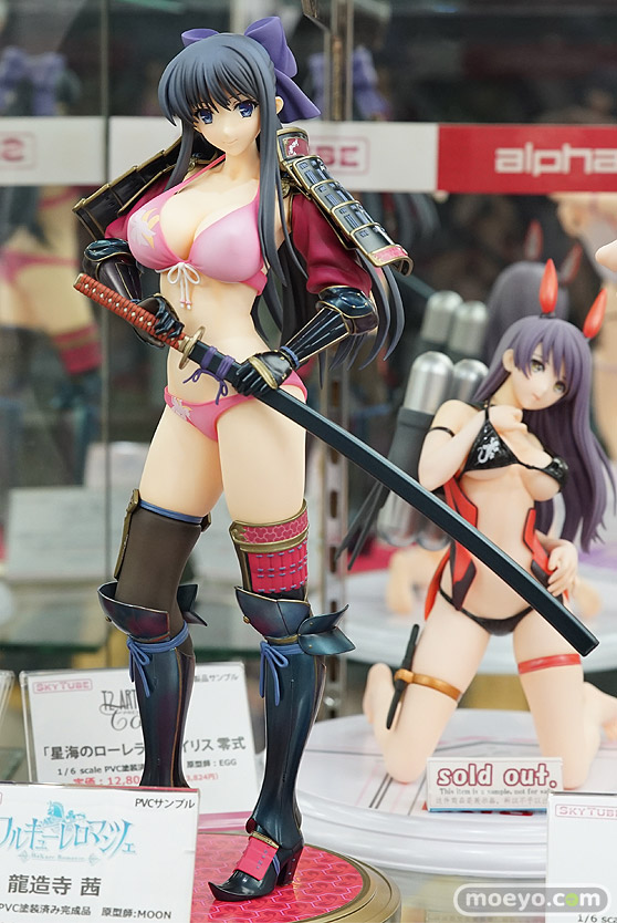 秋葉原での新作美少女フィギュアサンプル展示の様子 チノ ヨーコ 小日向蘭　湊智花15