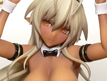 もちろんポロリもあります！ウイング「装甲悪鬼村正 三世村正 黒バニーVer.」新作フィギュア彩色サンプル画像レビュー