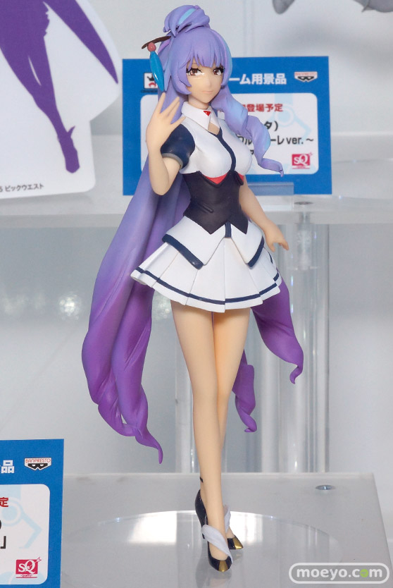 アニメジャパン2016のバンプレストブースの新作プライズフィギュア画像 艦これ　マクロスΔ　キスショット05