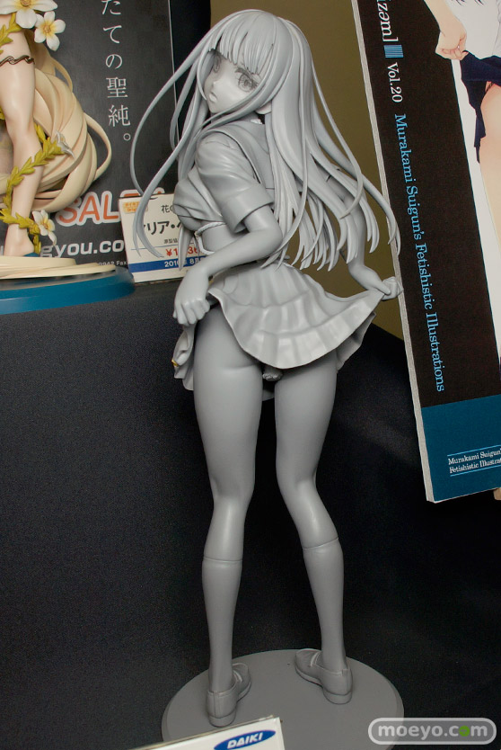 宮沢模型 第37回 商売繁盛セールのアオシマとダイキ工業とリボルブとクレイズとウェーブとキューズQの新作フィギュア展示の様子09