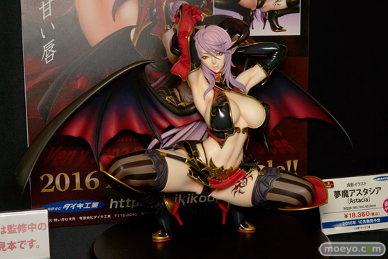 宮沢模型 第37回 商売繁盛セールのアオシマとダイキ工業とリボルブとクレイズとウェーブとキューズQの新作フィギュア展示の様子14