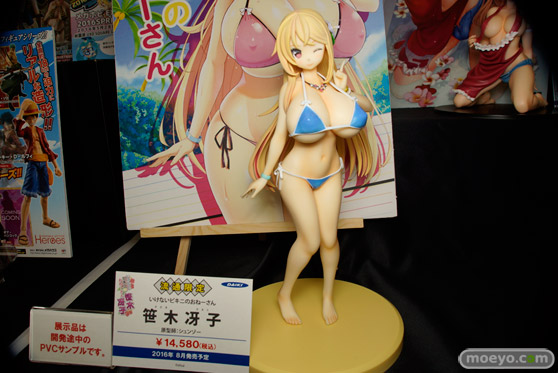 宮沢模型 第37回 商売繁盛セールのアオシマとダイキ工業とリボルブとクレイズとウェーブとキューズQの新作フィギュア展示の様子20