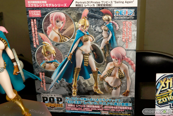 宮沢模型 第37回 商売繁盛セールのメガハウスとバンダイとバンプレストの新作フィギュア展示の様子08