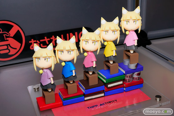 画像　フィギュア　サンプル　レビュー　ワンダーフェスティバル 2016［冬］　AMON ポヨンマックスとSABAとあきづき 猫のおもちゃ箱 06