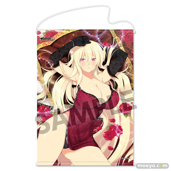 閃乱カグラ NewWave Gバースト B2タペストリー 雪泉　芭蕉　 麗王　 斑鳩＆詠のサンプル画像03