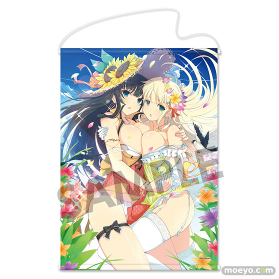 閃乱カグラ NewWave Gバースト B2タペストリー 雪泉　芭蕉　 麗王　 斑鳩＆詠のサンプル画像04