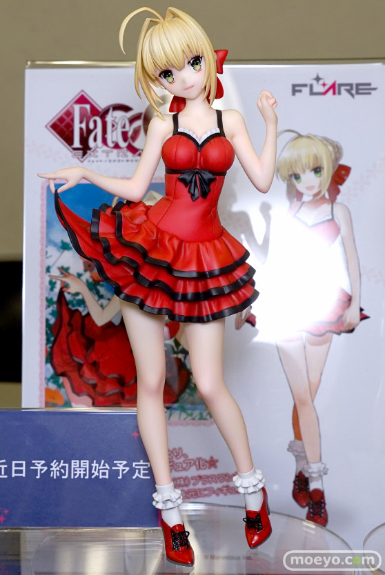 フレアのFate/EXTRA CCC セイバー 深紅の現代衣装の新作フィギュア撮りおろしサンプル画像01