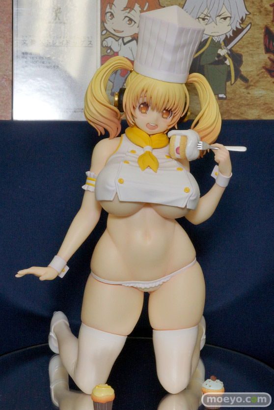 キャラアニのすーぱーぽちゃ子 生フィギュア パティシエVer.の新作フィギュアサンプル画像01