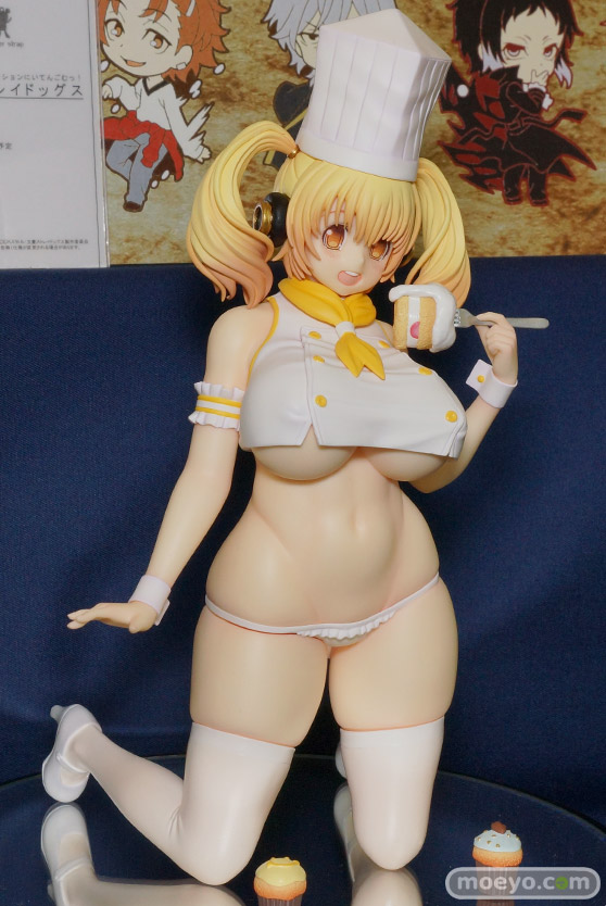 キャラアニのすーぱーぽちゃ子 生フィギュア パティシエVer.の新作フィギュアサンプル画像02