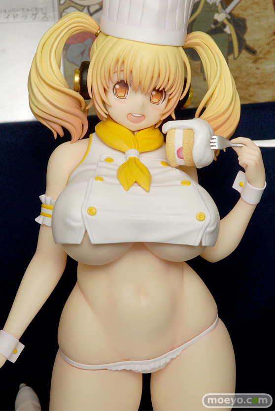 キャラアニのすーぱーぽちゃ子 生フィギュア パティシエVer.の新作フィギュアサンプル画像04