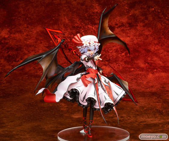 キューズQの東方Project レミリア・スカーレット［紅魔城伝説版］の新作フィギュアサンプル画像05