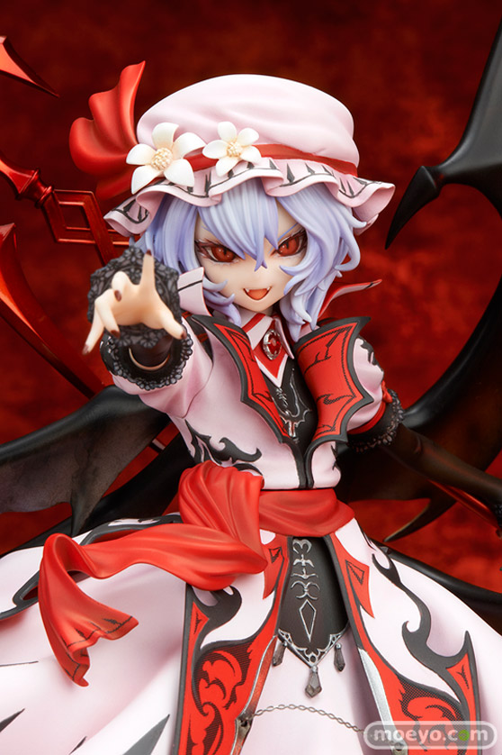 キューズQの東方Project レミリア・スカーレット［紅魔城伝説版］の新作フィギュアサンプル画像07