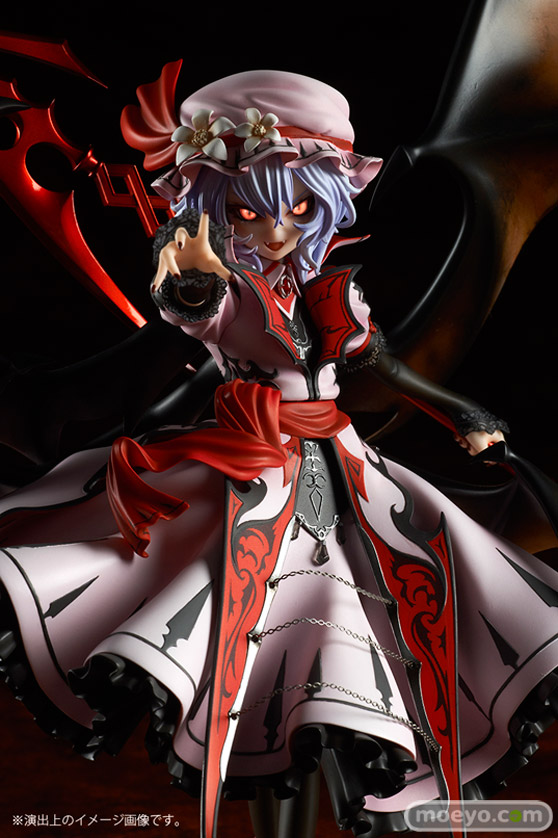 キューズQの東方Project レミリア・スカーレット［紅魔城伝説版］の新作フィギュアサンプル画像11