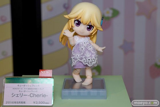 コトブキヤ秋葉原館の新作美少女フィギュアとキューポッシュのサンプル展示の様子14